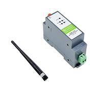 Waveshare RS485 to WiFi/Ethernet Module Rail-Mount Serial Server Modbus MQTT Gateway Supports Transparent Transmission Mode