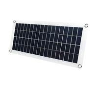 Waveshare Semi-Flexible Polycrystalline Silicon Solar Panel (18V 10W), Supports 5V Regulated Output, Lightweight & Portable, for Connecting to Power Manager Module which Support 18V Solar Panel