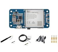Waveshare SIM7600G-H 4G HAT, Global Band, Enabling LTE Cat-4 4G / 3G / 2G Communication & GNSS Positioning, Compatible with Raspberry Pi and PC