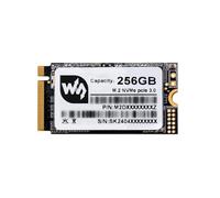 Waveshare SK M2 NVME 2242 256GB High-Speed Solid State Drive, 3D TLC Flash Memory, High-Speed Reading/Writing, More Reliable & Durable, compatible With Windows/Raspberry Pi OS/CentOS/Ubuntu/Linux