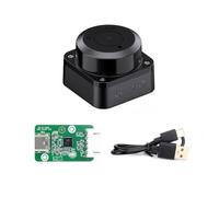 Waveshare Slamtec RPLIDAR C1 Laser Ranging Sensor, 360° Omnidirectional Lidar, Millimeter-Level High Definition, Anti-Interference And Anti-Adhesion, Compact And Easy To Integrate