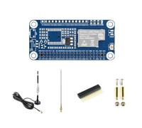 Waveshare SX1262 433/470M LoRaWAN Node Module for Raspberry Pi, with Sucker Antenna, Higher Power Efficiency, Longer Transmission Distance, Suitable for LF band, for LoRaWAN Networks Building