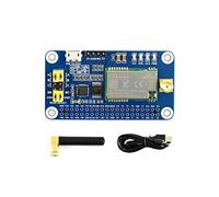 Waveshare SX1262/SX1268 LoRa HAT, Compatible with Raspberry Pi 5/4B/3B/Zero/Zero W/Zero 2W/Pico/Pico W/Pico WH, UART Interface, SX1262 915M LoRa HAT