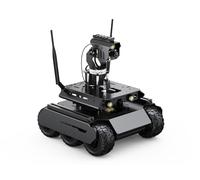 Waveshare UGV Open-Source Rover 6 Wheels 4WD AI Robot, for Jetson Orin Series Board, Dual Controllers, with Multi-Functional Driver Board and 360° Flexible Omnidirectional Pan-Tilt