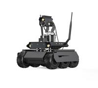 Waveshare UGV Rover ROS 2 Open-Source 6 Wheels 4WD AI Robot (with Jetson Orin Nano 4GB Kit0, Dual Controllers, With Multi-Functional Driver Board And 360° Pan-Tilt, For Jetson Orin Series Board