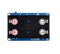 Waveshare UPS HAT (D) for Raspberry Pi, Supports Li batt (NOT Included), 5V Uninterruptible Power Supply, Pogo Pins Connector, Supports Charging & Power Output At the Same Time