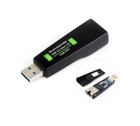 Waveshare USB to 2.5G Ethernet Port Converter, High-Speed Networking, Driver-Free 2.5G USB Ethernet Adapter, Compatible with Raspberry Pi 5/Jetson Nano/PC and Windows/MacOS/Linux/Android System