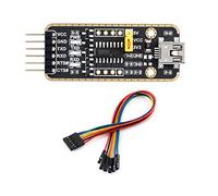 Waveshare USB To UART Module, Mini Connectors Support Multi-System Like Mac, Linux, Android, Windows 7/8/8.1/10/11 with High Baud Rate Transmission
