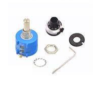 WAVGAT 3590S Multiturn Potentiometer 1K 2K 5K 10K 20K 50K 100K ohm Potentiometer Adjustable Resistor 3590 102 202 502 103 Capping Specialised accessories (Color : 50k Ohm, Size : NO Capping)