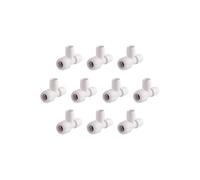 Wavin Branch End Reduced Tee 15mm 90° Polybutylene T-Piece HD14/15W Pack of 10
