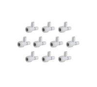 Wavin Branch End Reduced Tee 22mm 90° Polybutylene T-Piece HD14A/22W Pack of 10