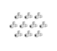 Wavin Branch Reduced Tee 22mm 90° Polybutylene T-Piece HD13A/22W Pack of 10