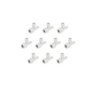 Wavin Branch Reduced Tee Spigot 15mm 90° T-Piece HD15/15W Pack of 10