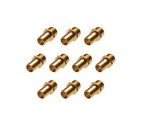 Wavin Brass Adaptor 28mm HX31/28W Polybutylene Outer 50mm 0° 2-Part Pack of 10
