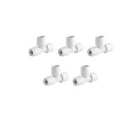 Wavin Equal Tee 22mm HD10/22W Polybutylene Outer 40mm 90° T-Piece Pack of 5