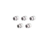 Wavin Hand Titan Tap Connector 22mm 0° Polybutylene 2-Part HD26B/22W Pack of 5