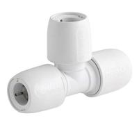 Wavin Hd10/15W Hep2O Equal Tee Pb White 15mm