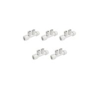 Wavin Manifold Inline 2 Port 22mm Push Fit Open Hep2O HX88B/22 Pack of 5