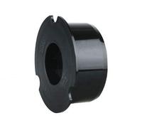Wavin OSMA 110mm SOIL 4S296 P/E Socket Plug BLACK
