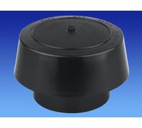 Wavin OSMA 110mm Soil 4S310 Vent Cowl Black