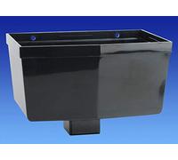 Wavin OSMA 4T830 Black Hopper Head for 61mm Square downpipes