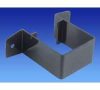 Wavin OSMA 4T833 Black Pipe Bracket - Stand-Off for 61mm Square downpipe