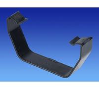 Wavin OSMA Pack of 2 4T816 Black Replacement Gutter flexiclips for 100mm Square guttering