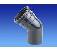 Wavin OSMA Ring Seal OSMASOIL 3S163 Black 82MM S/S Bend 45 DEG