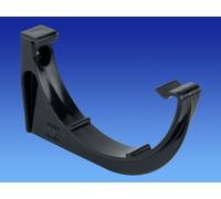 Wavin OSMA Roundline Gutter Support Bracket Pack of 3 112mm Black 0T019x3b