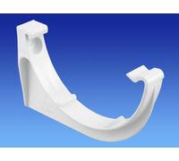 Wavin OSMA Roundline Gutter Support Bracket Pack of 3 112mm White 0T019x3w