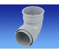 Wavin OSMA Roundline Pipe Bend 87.5 deg Grey 0T161g