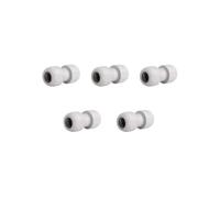 Wavin Straight Connector 22mm HD1/22W Polybutylene Outer 40mm 1-Part Pack of 5