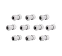 Wavin Straight Connector 28mm HD1/28W Polybutylene Outer 40mm 1-Part Pack of 10