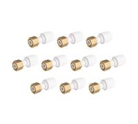 Wavin Straight Tap 15mm HD25A/15W Polybutylene Outer 29mm 0° 2-Part Pack of 10