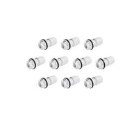 Wavin Tank Connector 15mm 1-Part Insert White Polybutylene HX20/15 Pack of 10