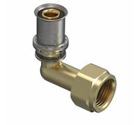 Wavin Tigris M5 Elbow Screw Connector Female 0.5 Inch X16mm