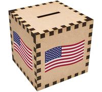 'Waving American Flag' Money Box/Piggy Bank (MB00105623)