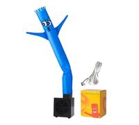 Waving Inflatable Tube Guy - Air Dancing Wacky Figure, Miniature Desktop Wind Dancer | USB Cable Fan Motor Powered, Restaurant Apartment Office Birthday Gathering Event, Festive Toy Device Apparatus