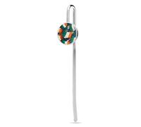 Waving Ireland Flags Printed Metal Bookmark Novelty Stainless Steel Hook Aesthetics Book Markers