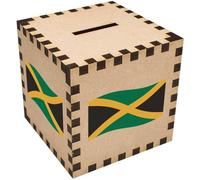 'Waving Jamaican Flag' Money Box/Piggy Bank (MB00105839)