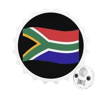 Waving South African Flag Bottle Opener Refrigerator Magnetic Portable Decorative Gifts Stick Photos Notifications Or Reminders