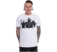 Waving The Guns - Blaster White - T-Shirt - white - XXL - 100% Organic Cotton,Jersey XXL