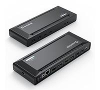 WAVLINK 13-in-1 USB C Docking Station Dual Monitor, 100W Charging, Dual 4K Displays 2x HDMI or 2x DisplayPort, Compatible with Mac, Windows, Thunderbolt 3/4, USB-C (6x USB, Ethernet, Audio Port)