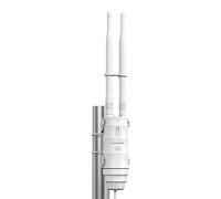 WAVLINK AC600 Outdoor WiFi Extender, Outdoor WiFi Access Point | 150Mbps 2.4G + 433Mbps 5G, 100m Active/Passive PoE, IP67 Weatherproof, Flexible Installation, Router, Bridge, WISP, AP Mode