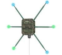 WAVLINK AX3000 Outdoor WiFi Access Point Greenwood, Outdoor WiFi 6 Extender | IP67 weatherproof Enclosure, 100m Active/ Passive PoE, 2.4G/573M + 5G/2402M, 6 Antennas, Gigabit WAN/LAN