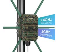 WAVLINK AX3000 WiFi Booster Extender Outdoor Long Range WiFi 6 Router 2.4G+5G