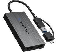 WAVLINK DisplayLink USB-A/C to Dual HDMI Adapter, Dual 4K@60Hz