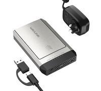 WAVLINK Dual-Bay Offline Clone Tool-Free, 10Gbps M.2 Duplicator Supports SATA to NVMe and NVMe to SATA, Dual M.2 SSD Enclosure for 2230/2242/2260/2280, up to 8TB