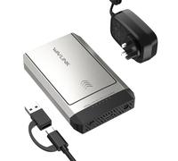 WAVLINK M.2 Duplicator - Dual-Bay Offline Clone Tool, NVMe Enclosure for SSDs PCIe Sizes 2230/2242/2260/2280, Supports NVMe and AHCI, up to 8TB