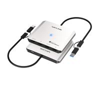 WAVLINK Quad Monitor Adapter for M1/M2/M3/M4 macOS Systems. Type-C&A hosts, 4 HDMI, SMI Driver Required